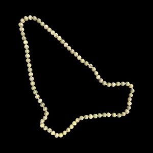 Elegant Jade Color Beaded Necklace